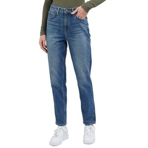 Lee Carol Straight Fit Jeans Blå 32 / 33 Kvinde