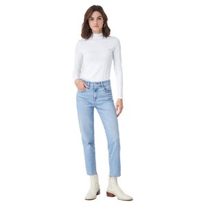 Salsa Jeans 126044 True Slim Light-jeans, Korte Blå 30 / 28 Kvinde
