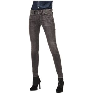 G-star Lynn Mid Skinny Jeans Grå 26 / 30 Kvinde