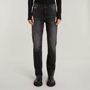 G-star Strace Straight Fit Jeans Grå 25 / 28 Kvinde