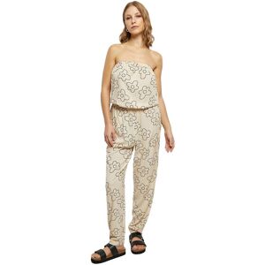 Urban Classics Jumpsuit Viscose Beige S Kvinde