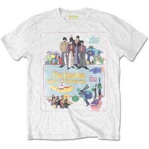 Beatles - The The Beatles Unisex T-Shirt: Yellow Submarine Vintage Movie Poster (Small)