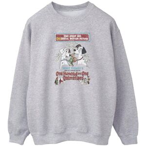 101 Dalmatians Womens/Ladies Retro Poster Sweatshirt