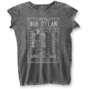 Bob Dylan Ladies Burn Out T-Shirt: Curry Hicks Cage (Medium)