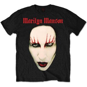 Marilyn Manson Unisex T-Shirt: Red Lips (X-Large)