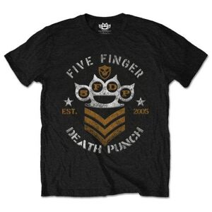Five Finger Death Punch Unisex T-Shirt: Chevron (Small)