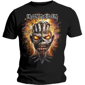 Iron Maiden Unisex T-Shirt: Eddie Exploding Head (Large)