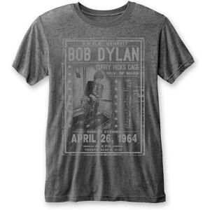 Bob Dylan Unisex Burn Out T-Shirt: Curry Hicks Cage (Large)