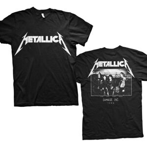 Metallica Unisex T-Shirt: Master of Puppets Photo (Back Print) (X-Large)