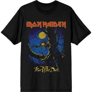 Iron Maiden Unisex T-Shirt: Fear of the Dark Moonlight (Medium)