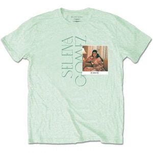 Bengans Selena Gomez - Polaroid (Small) Unisex Green T-Shirt