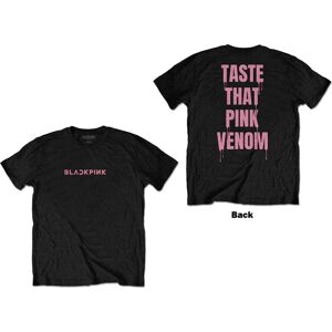 BlackPink Unisex T-Shirt: Taste That (Back Print) (Small)