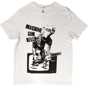 Machine Gun Kelly Unisex T-Shirt: TV Warp (Small)