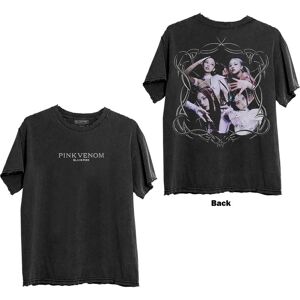 BlackPink Unisex T-Shirt: Pink Venom (Back Print) (Small)