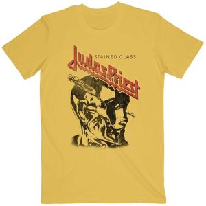 Judas Priest Unisex T-Shirt: Stained Class Vintage Head (Small)