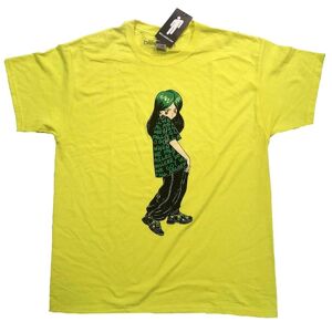 Billie Eilish Unisex T-Shirt: Anime Billie (X-Large)