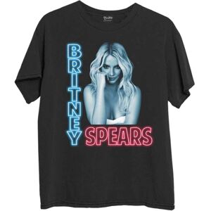 Britney Spears Unisex T-Shirt: Neon Light (Small)