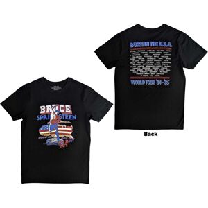 Bruce Springsteen Unisex T-Shirt: Born In The USA '85 (Back Print) (XX-Large)
