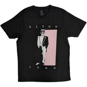 Elton John Unisex T-Shirt: Tux Photo (X-Large)