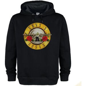 Guns 'N Roses: Amplified Vintage Black Hoodie - Drum (Large)