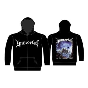 IMMORTAL - AT THE HEART OF WINTER ZIPPED HOODIE (XX-LARGE)