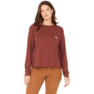 Carhartt Langærmet T-shirt Med Rund Hals Lightweight Pocket  M