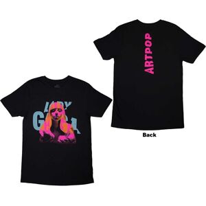 Lady Gaga Unisex T-Shirt: Artpop Cover (Back Print) (Small)