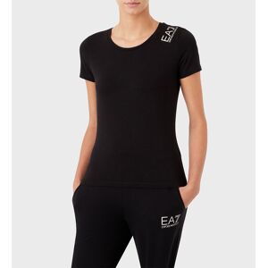 Giorgio Armani Ea7 Emporio Armani 8ntt50 T-shirt Med Lange ærmer Sort M Kvinde