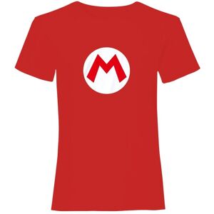 Super Mario Unisex T-shirt med logo til voksne