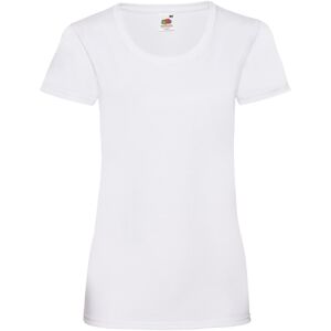 Fruit of the Loom Dame/kvinde Lady-Fit Valueweight kortærmet T-shirt (pakke med 5 stk.)