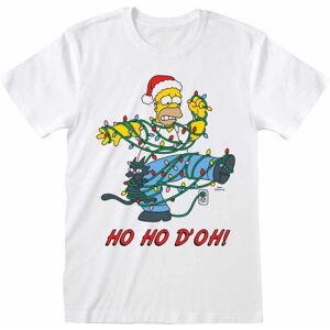 Simpson Unisex T-shirt til voksne Ho Ho Ho D´oh!