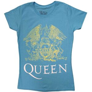 Queen Dame/kvinder Crest T-shirt