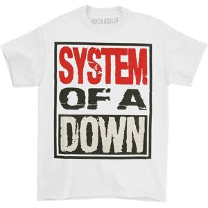 System Of A Down Unisex T-shirt med stablet logo til voksne