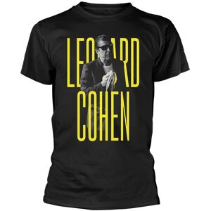 Leonard Cohen Unisex T-shirt med banan for voksne