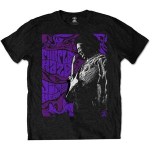 Jimi Hendrix Unisex Adult Purple Haze Cotton T-Shirt