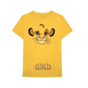 The Lion King Unisex Adult Simba Back Print Cotton T-Shirt