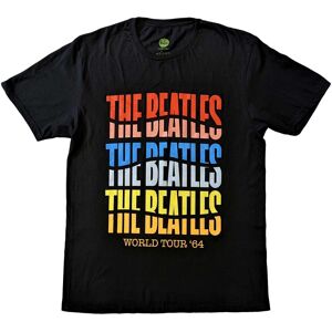 The Beatles Unisex Adult World Tour´ 64 Wave Cotton T-Shirt