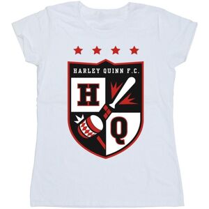 Justice League Womens/Ladies Harley Quinn FC Pocket Cotton T-Shirt