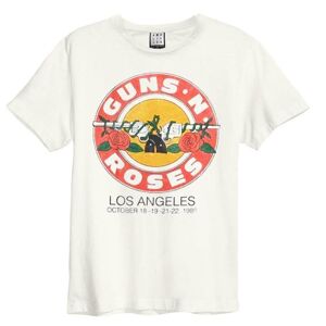 Amplified Unisex Adult Bullet Guns N Roses Vintage T-Shirt