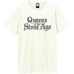 Amplified Unisex Adult Queens Of The Stone Age Logo T-Shirt