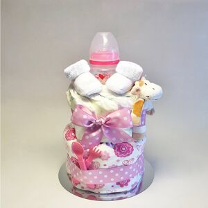 PinkNblue Blekage/diapercake lyserød