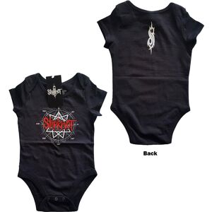 Slipknot Kids Baby Grow: Star Logo (Back Print) (6-9 Months)