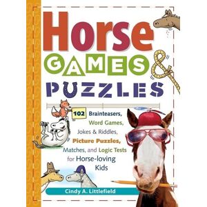MediaTronixs Horse Games and Puzzles for Kids: 102 Brainteaser… by Littlefield, C