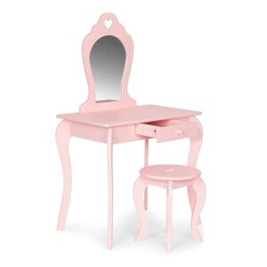 Ecotoys Stort toiletbord til børn med spejl til piger ØKOLEGGE