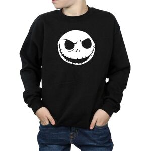 Nightmare Before Christmas Boys Jack Skellington Face Cotton Sweatshirt