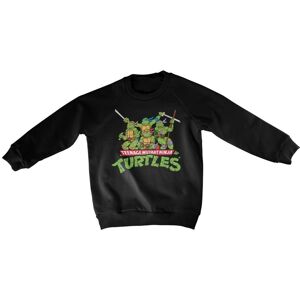 Teeange Mutant Ninja Turtles Distressed Group Kids Sweatshirt 10Years-L