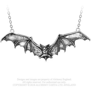 Alchemy Necklace: Gothic Bat