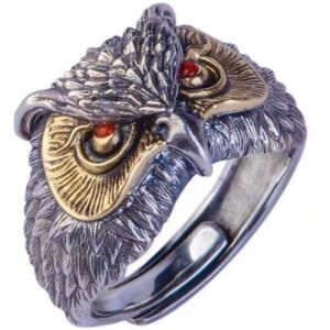 SPOKOJENOST ugle ring vintage