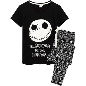 Nightmare Before Christmas Jack Skellington pyjamasæt til kvinder/damer