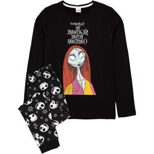 Nightmare Before Christmas Jack Skellington langt pyjamasæt til kvinder/damer